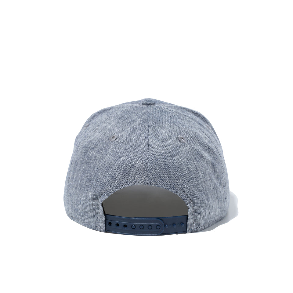 9FIFTY リネンシャンブレー ニューヨーク・ヤンキース ネイビー
