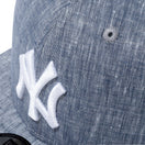 9FIFTY リネンシャンブレー ニューヨーク・ヤンキース ネイビー