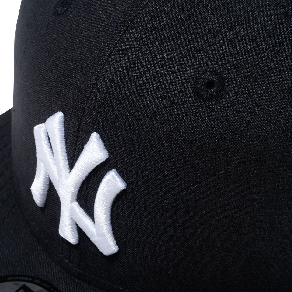 9FIFTY リネンシャンブレー ニューヨーク・ヤンキース ブラック