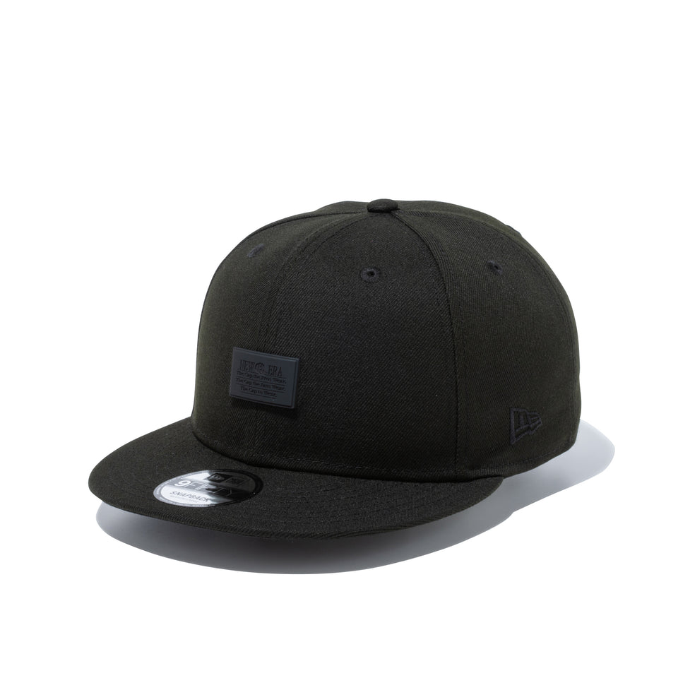 9FIFTY メタルプレート ブラック ブラックメタル