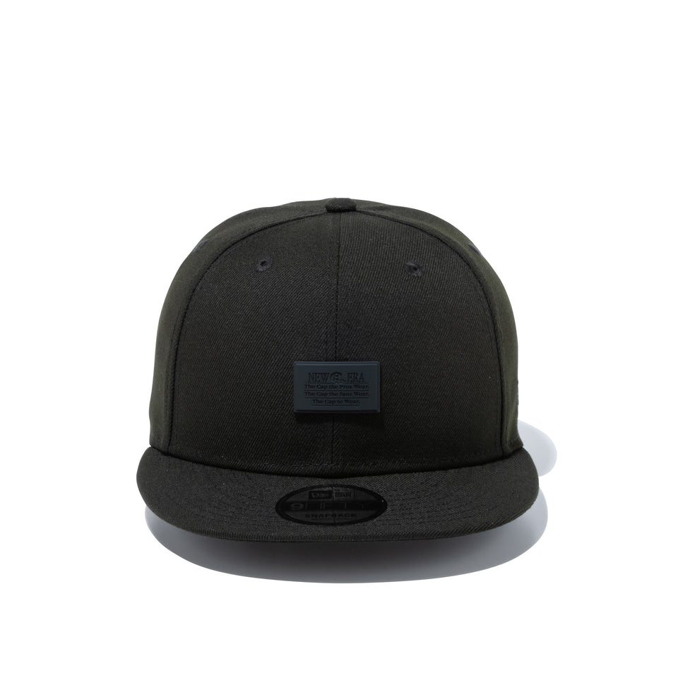 9FIFTY メタルプレート ブラック ブラックメタル