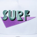 9FORTY A-Frame トラッカー 80’s ロゴ SURF ホワイト