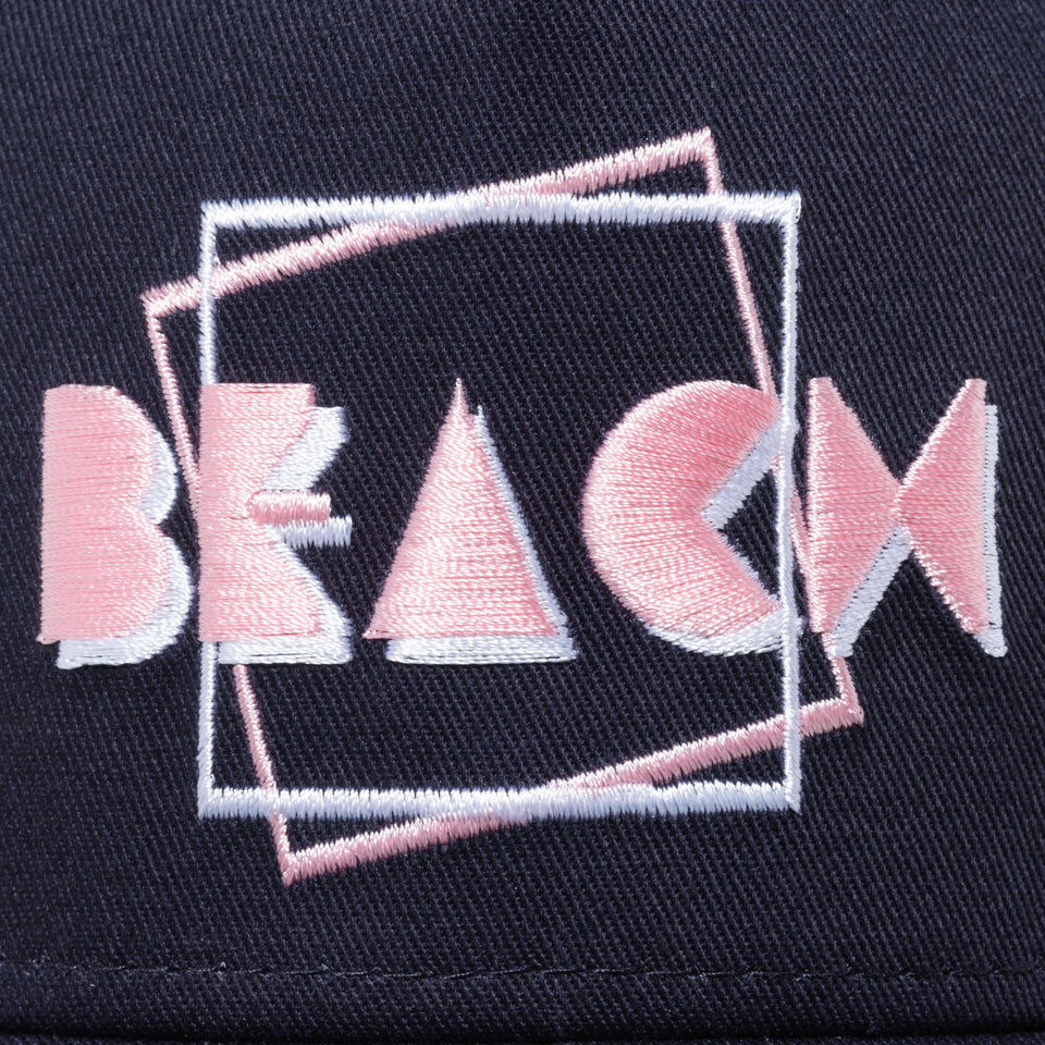 9FORTY A-Frame トラッカー 80’s ロゴ BEACH ネイビー