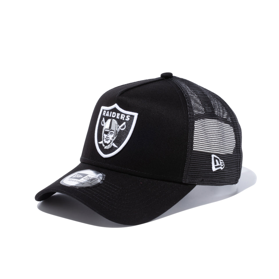 9FORTY A-Frame NFL トラッカー ラスベガス・レイダース ブラック