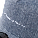 9FORTY A-Frame トラッカー リネンシャンブレー new era ネイビー
