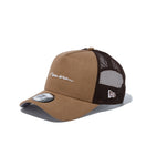 9FORTY A-Frame トラッカー リネンシャンブレー new era キャメルベージュ