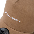 9FORTY A-Frame トラッカー リネンシャンブレー new era キャメルベージュ