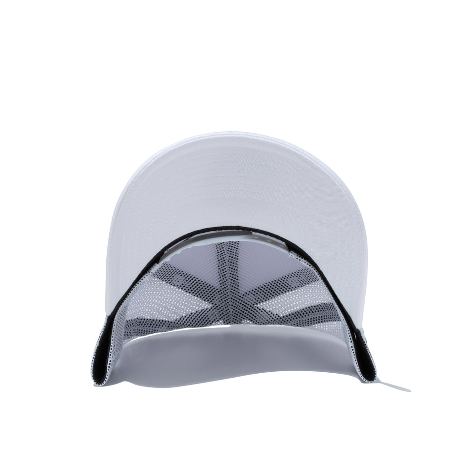 9FORTY A-Frame トラッカー カラフルロゴ NEW ERA ホワイト