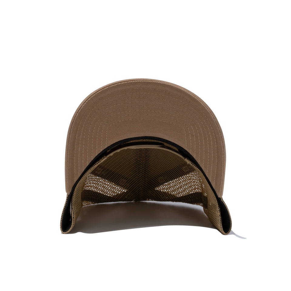 9FORTY A-Frame トラッカー カラフルロゴ NEW ERA カーキ