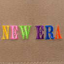 9FORTY A-Frame トラッカー カラフルロゴ NEW ERA カーキ