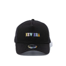 9FORTY A-Frame トラッカー カラフルロゴ NEW ERA ブラック