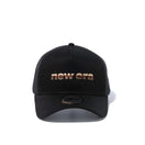 9FORTY A-Frame トラッカー 3トーンロゴ new era ブラック × ブラウン