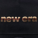 9FORTY A-Frame トラッカー 3トーンロゴ new era ブラック × ブラウン