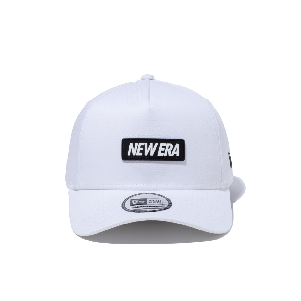 9FORTY A-Frame ラバーロゴ NEW ERA ホワイト