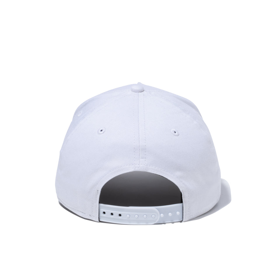 9FORTY A-Frame ラバーロゴ NEW ERA ホワイト