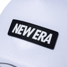 9FORTY A-Frame ラバーロゴ NEW ERA ホワイト