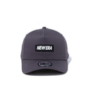 9FORTY A-Frame ラバーロゴ NEW ERA グレー
