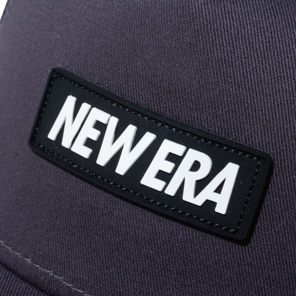 9FORTY A-Frame ラバーロゴ NEW ERA グレー