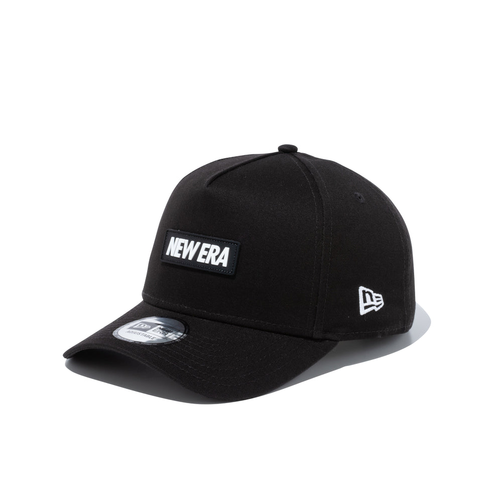 9FORTY A-Frame ラバーロゴ NEW ERA ブラック