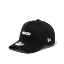 9FORTY A-Frame ラバーロゴ NEW ERA ブラック