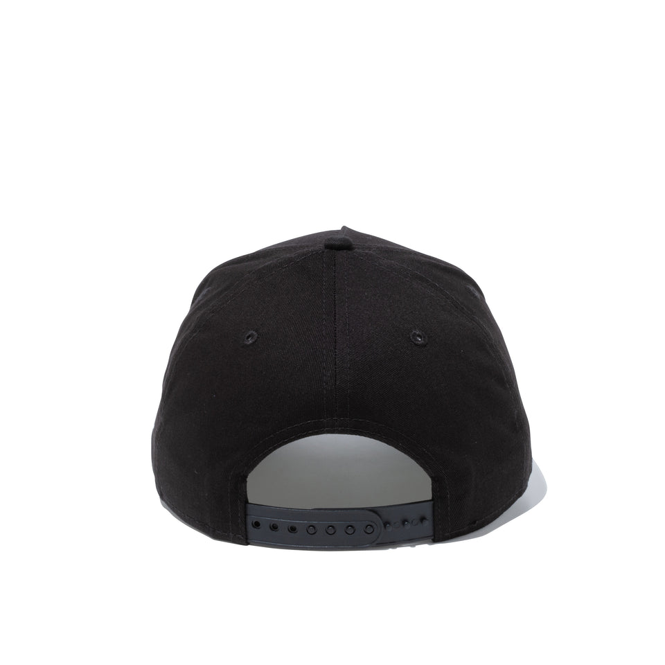 9FORTY A-Frame ラバーロゴ NEW ERA ブラック