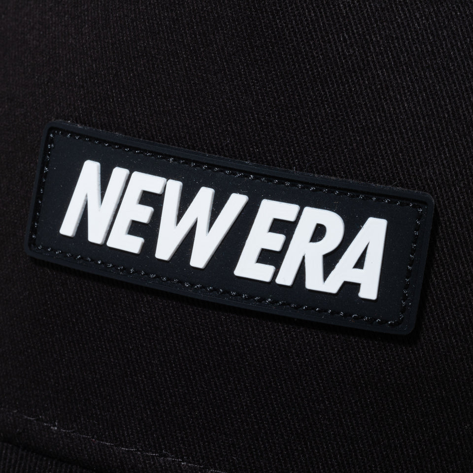 9FORTY A-Frame ラバーロゴ NEW ERA ブラック