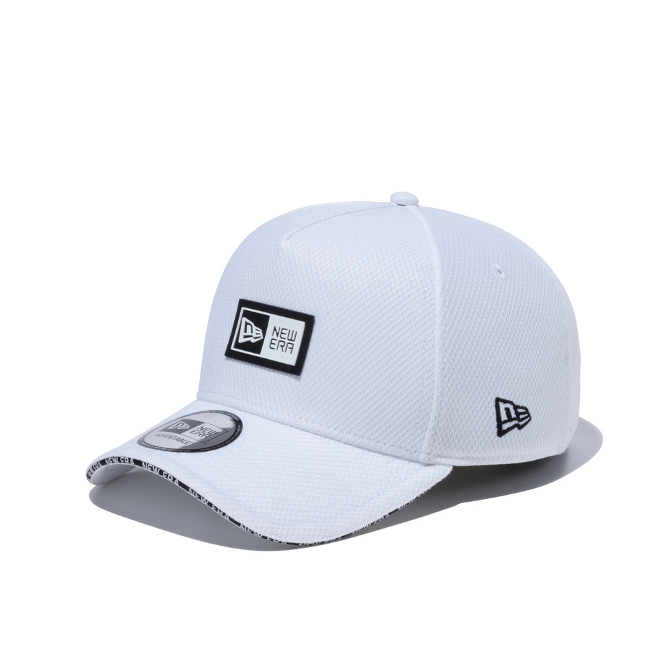 9FORTY A-Frame Diamond Era ボックスロゴ ホワイト サンドイッチバイザー