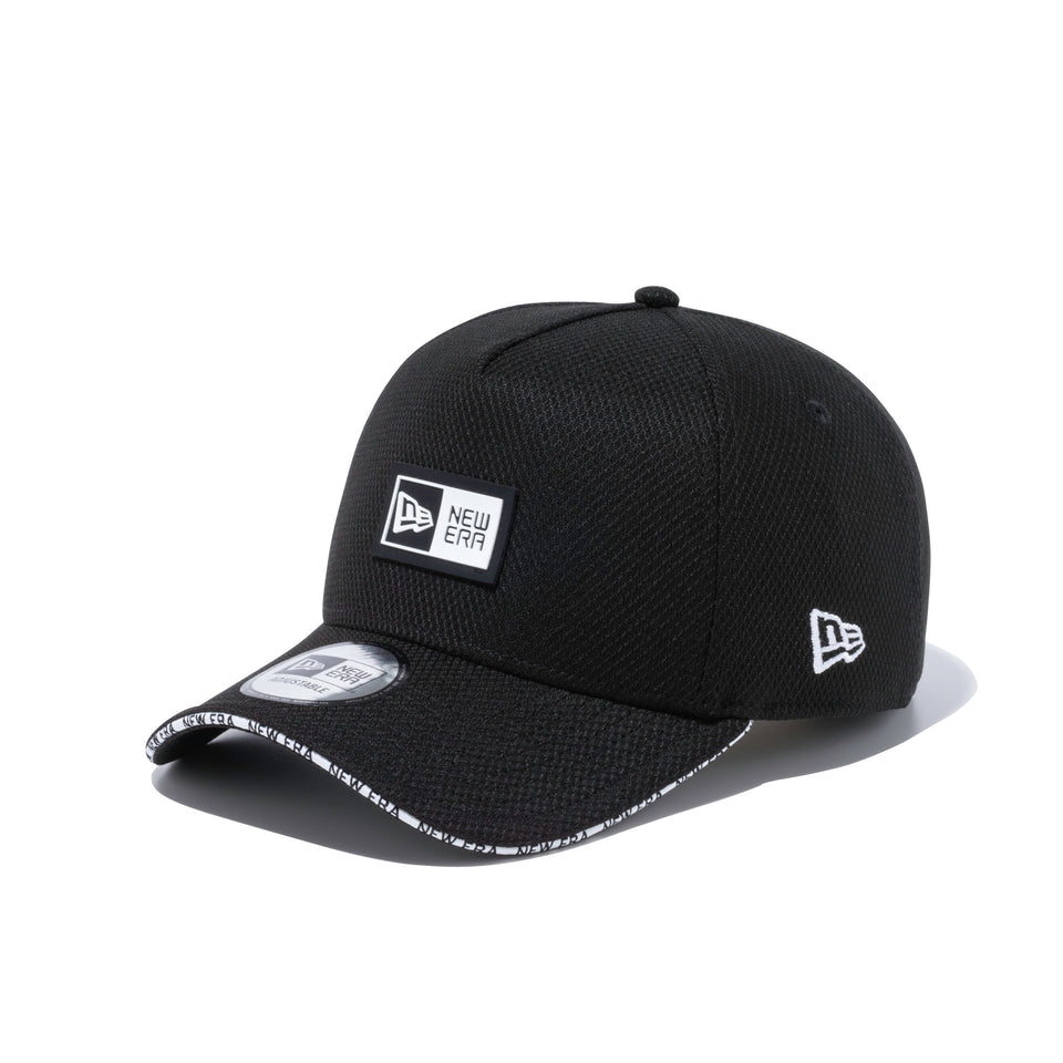 9FORTY A-Frame Diamond Era ボックスロゴ ブラック サンドイッチバイザー