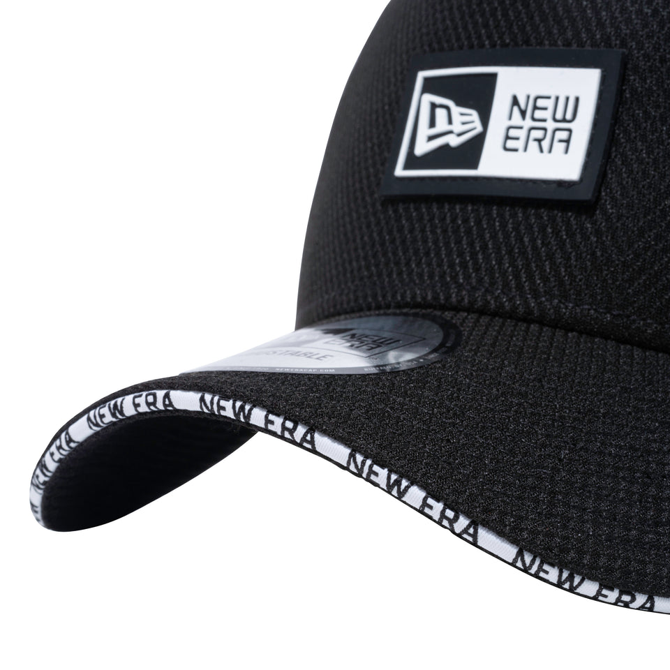 9FORTY A-Frame Diamond Era ボックスロゴ ブラック サンドイッチバイザー