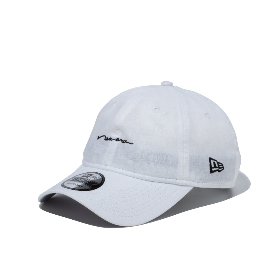 9THIRTY リネンシャンブレー new era ホワイト