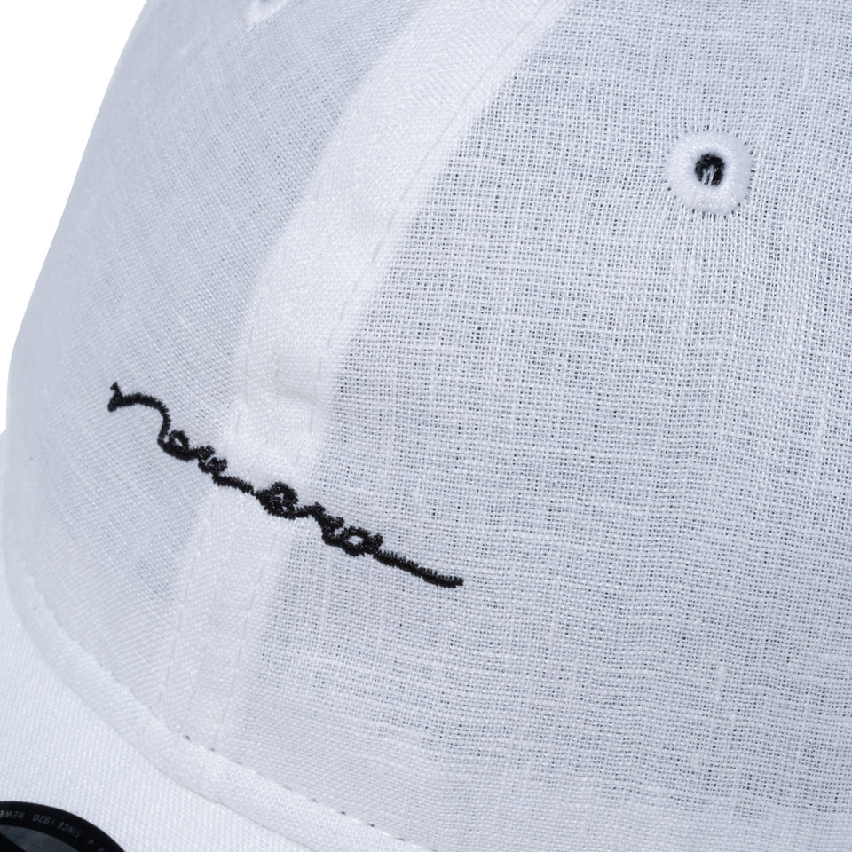 9THIRTY リネンシャンブレー new era ホワイト