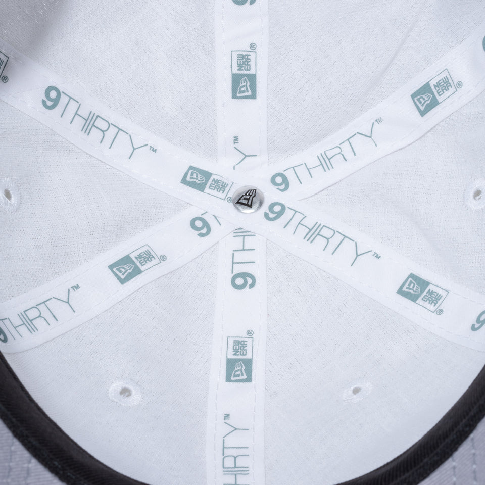 9THIRTY リネンシャンブレー new era ホワイト