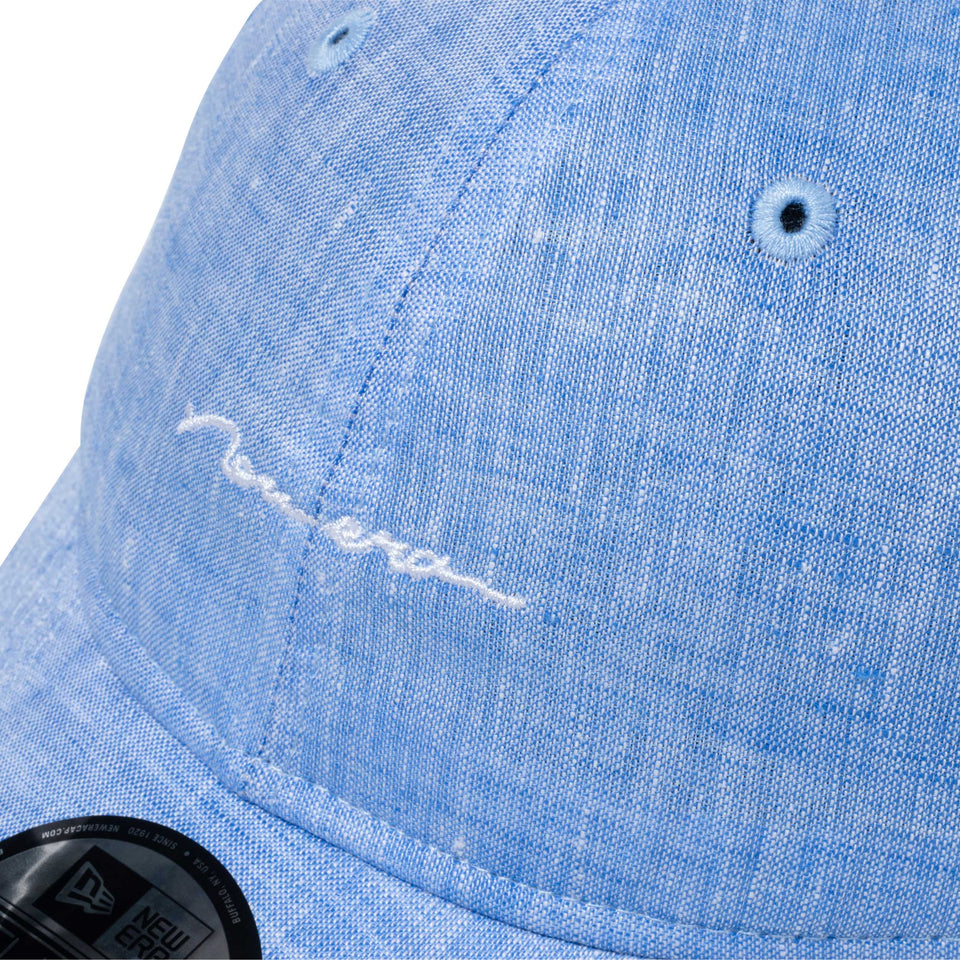 9THIRTY リネンシャンブレー new era サックス