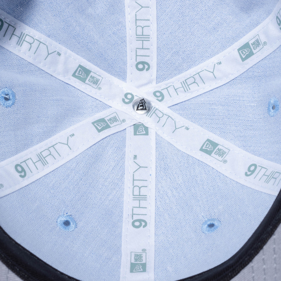 9THIRTY リネンシャンブレー new era サックス