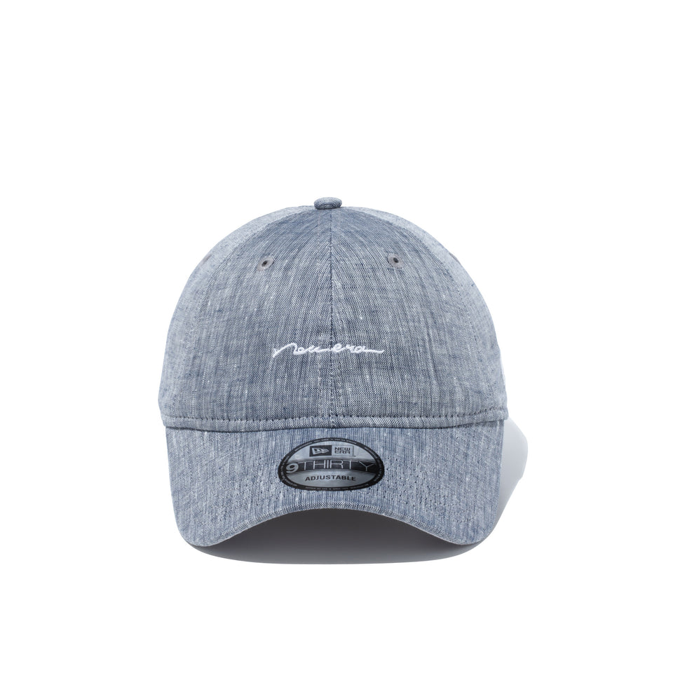 9THIRTY リネンシャンブレー new era ネイビー