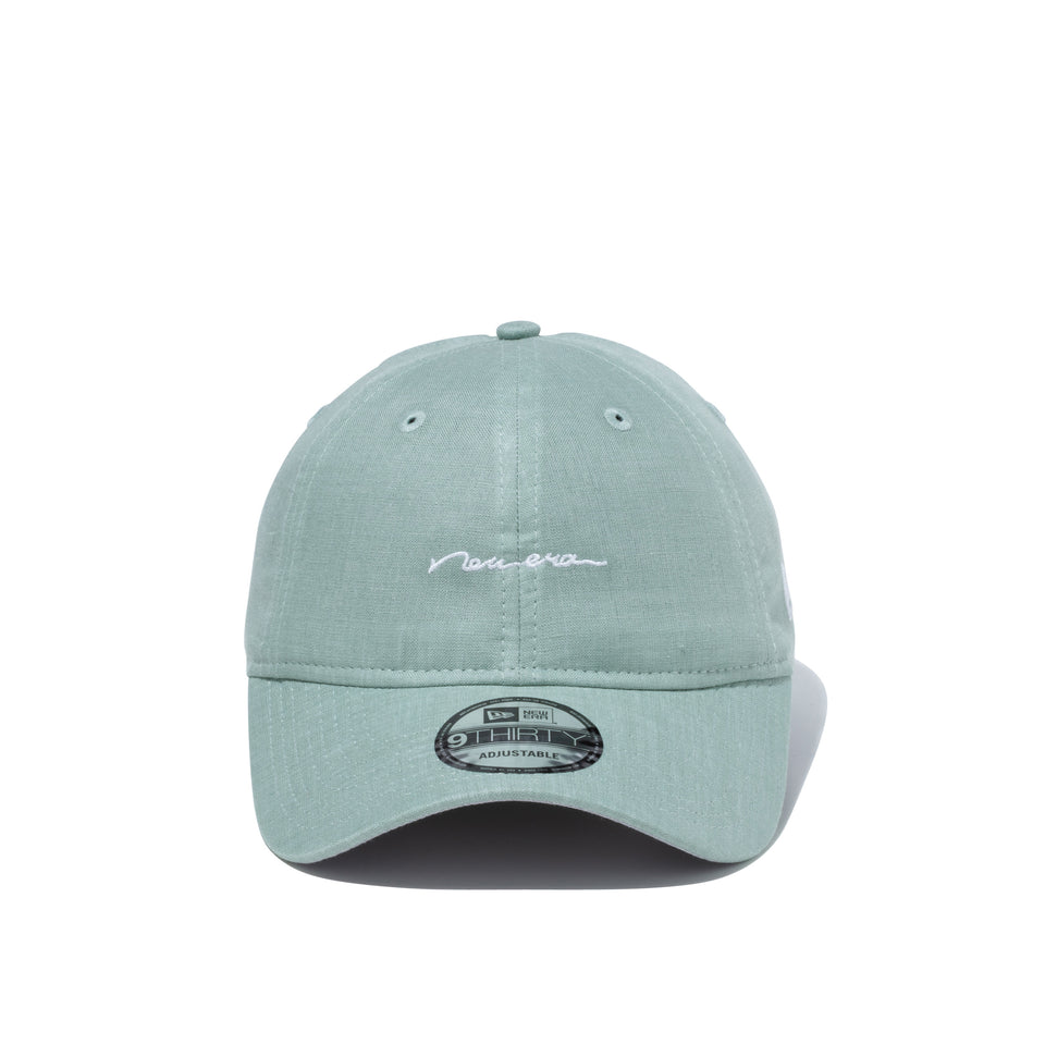 9THIRTY リネンシャンブレー new era クスミント