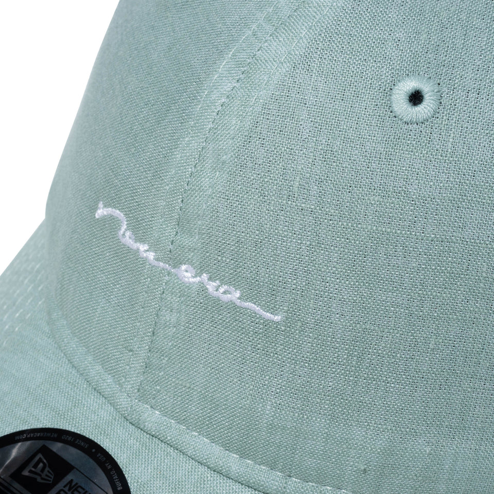 9THIRTY リネンシャンブレー new era クスミント