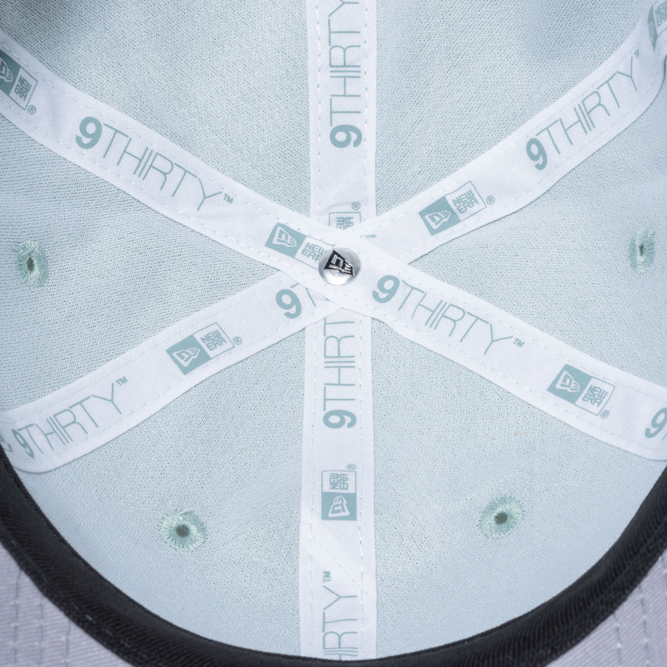 9THIRTY リネンシャンブレー new era クスミント