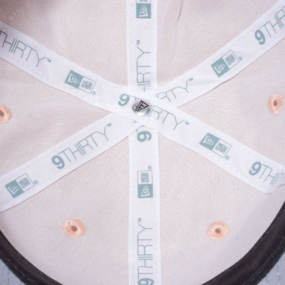 9THIRTY リネンシャンブレー new era コーラルピンク