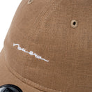 9THIRTY リネンシャンブレー new era キャメルベージュ