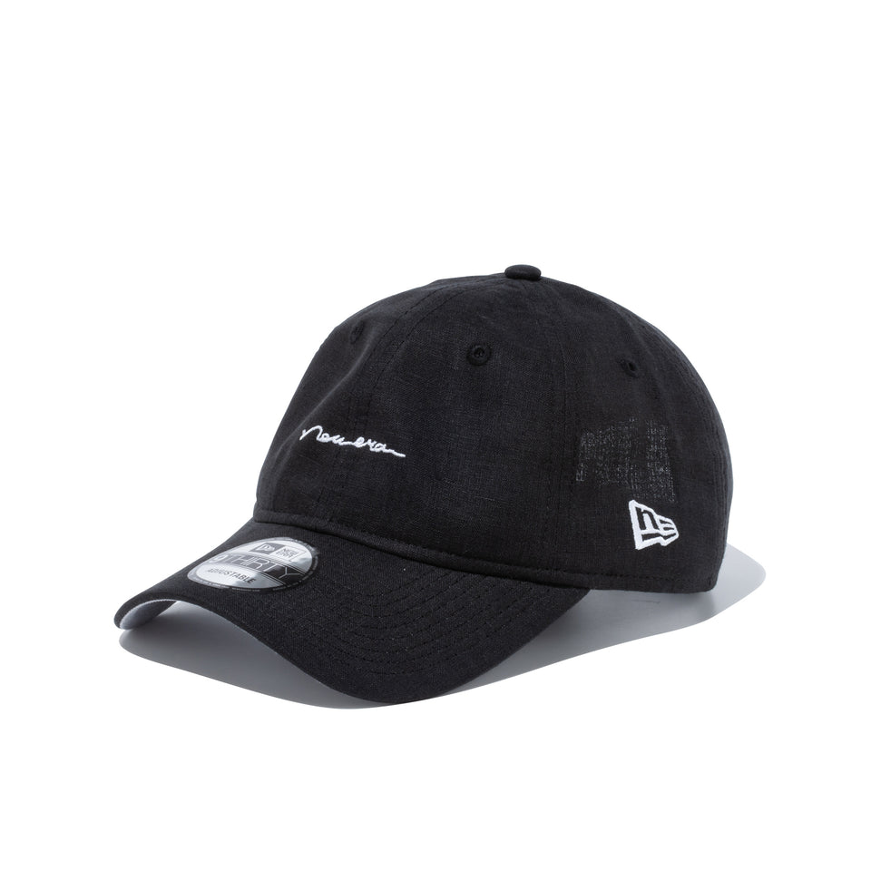 9THIRTY リネンシャンブレー new era ブラック