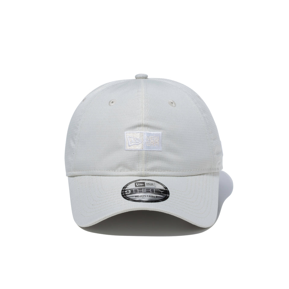 9THIRTY Ripstop Series ボックスロゴ アイボリー