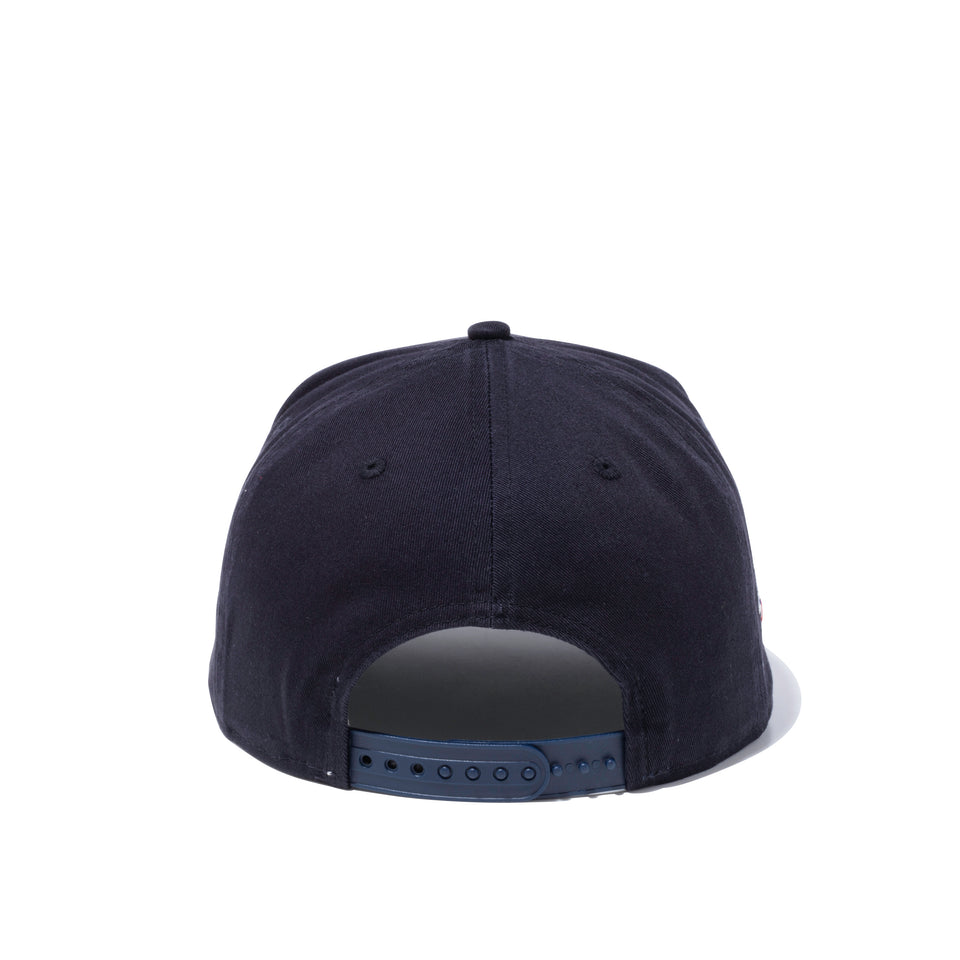 5-Panel Square Visor ニューヨーク・ヤンキース ネイビー グレーアンダーバイザー