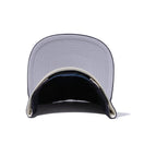5-Panel Square Visor ニューヨーク・ヤンキース ネイビー グレーアンダーバイザー