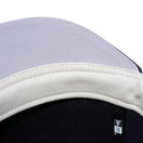 5-Panel Square Visor ニューヨーク・ヤンキース ネイビー グレーアンダーバイザー