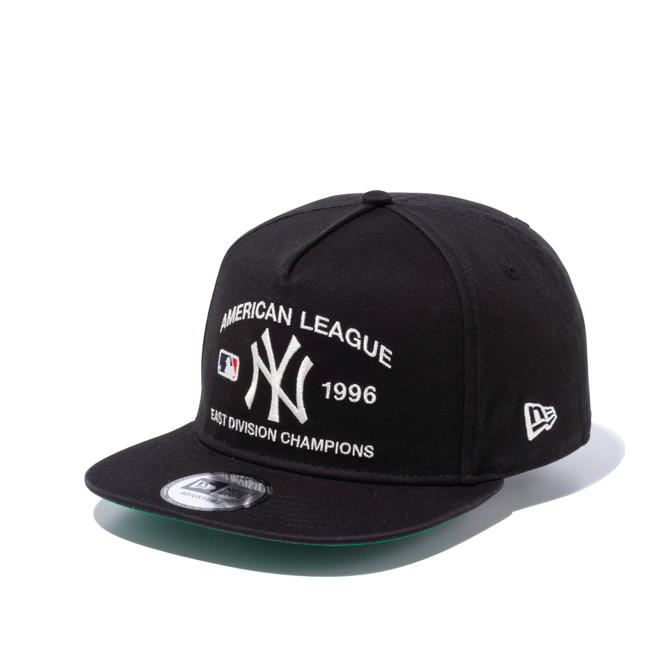 5-Panel Square Visor ニューヨーク・ヤンキース ブラック ケリーアンダーバイザー