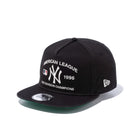 5-Panel Square Visor ニューヨーク・ヤンキース ブラック ケリーアンダーバイザー