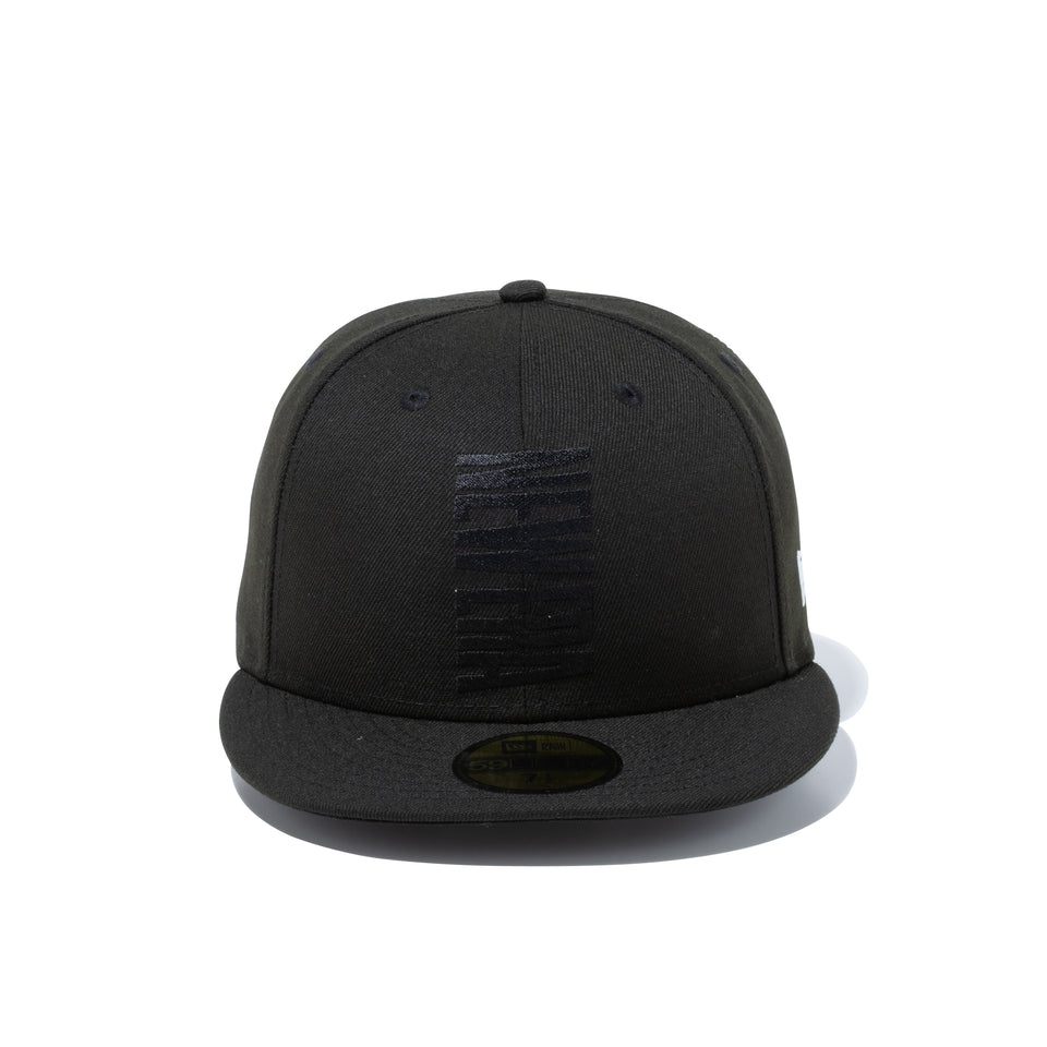 59FIFTY バーチカルロゴ ブラック