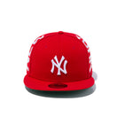 59FIFTY サイドロゴ ニューヨーク・ヤンキース スカーレット