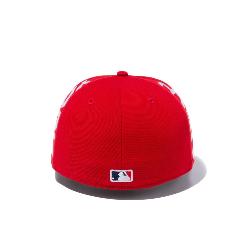 59FIFTY サイドロゴ ニューヨーク・ヤンキース スカーレット
